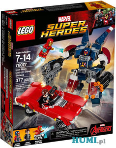 Klocki LEGO 76077 Iron Man Detroit Steel atakuje