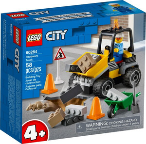 Klocki LEGO 60284 Pojazd do robót drogowych