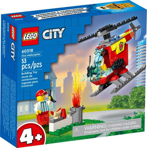 LEGO City 60318 Helikopter Strażacki