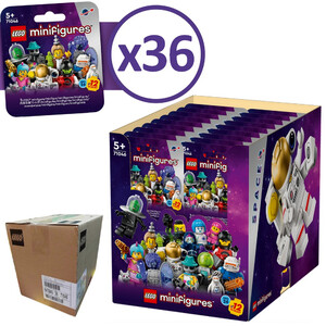 LEGO 71046 Minifigurki seria 26 Kosmos - CAŁY KARTON ZBIORCZY 36 szt.