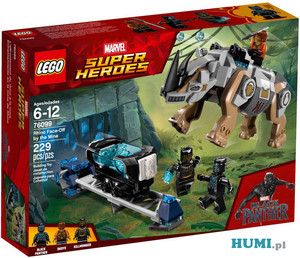 LEGO 76099 Pojedynek z nosorożcem Czarna Pantera