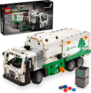 LEGO 42167 Technics Ciężarówka Śmieciarka Mack® LR Electric