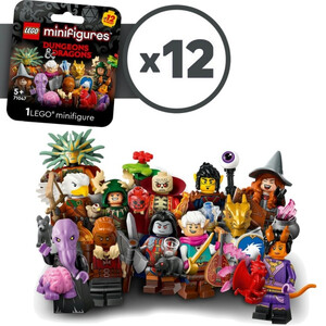 LEGO 71047 Minifigurki cała seria 27 Dungeons & Dragons - komplet 12 figurek