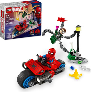 LEGO 76275 Pościg na motocyklu: Spider-Man vs. Doc Ock