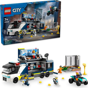 LEGO 60418 Policyjna ciężarówka z laboratorium kryminalnym TIR