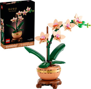 LEGO ICONS 10343 Mała orchidea - Storczyk w doniczce